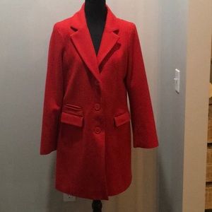 Red Merona coat. Sz. M